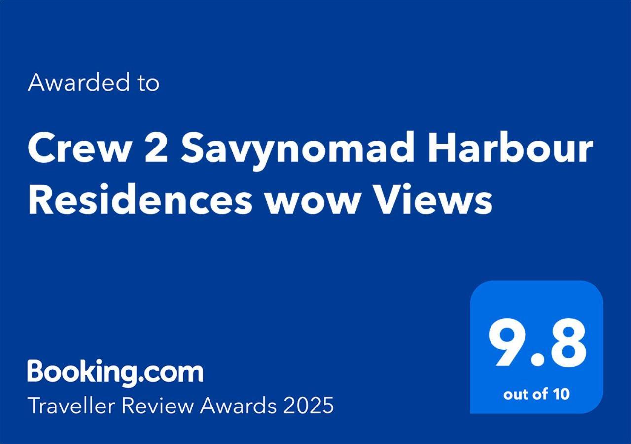 Crew 2 Savynomad Harbour Residences Wow Views Cospicua Exterior foto